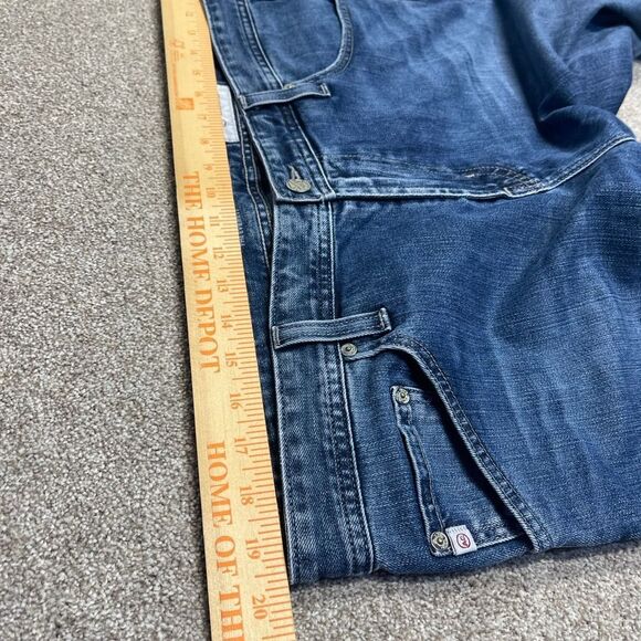 Ag Adrienne goldschmied mens the Everett slim straight jeans sz 38x27 blue jeans - Picture 6 of 12